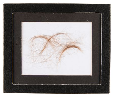 Lot #361 George A. Custer Lock of Hair and Original Carte-de-Visite Photograph - Image 2