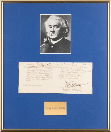 Lot #445 Little Bighorn: Frederick W. Benteen