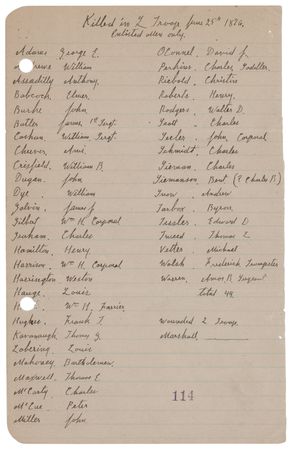 Lot #368 Little Bighorn: William O. Taylor Autograph Letter Signed on the Fate of Custer's Scouts and L Troop of the 7th Cavalry - Image 3