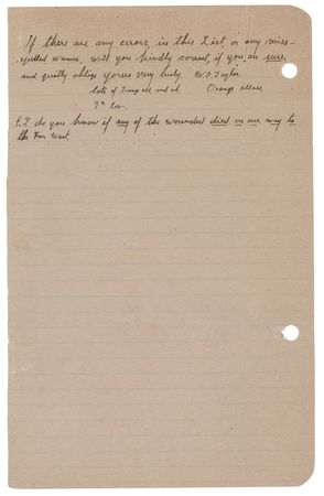 Lot #368 Little Bighorn: William O. Taylor Autograph Letter Signed on the Fate of Custer's Scouts and L Troop of the 7th Cavalry - Image 4