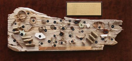 Lot #254 Bozeman Trail Relic Display, Attributed to the Sawyers Fight - Image 2