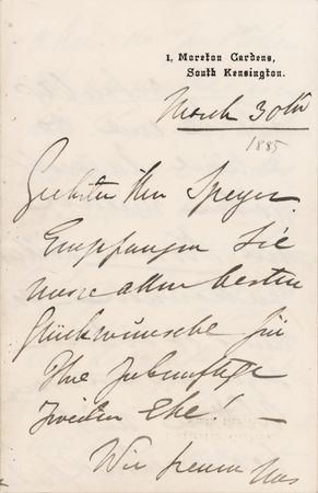 Lot #949 Jenny Lind (3) Autograph Letters Signed - Image 2