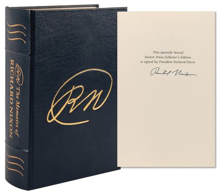 Lot #105 Richard Nixon Signed Book - The Memoirs of Richard Nixon - Image 1