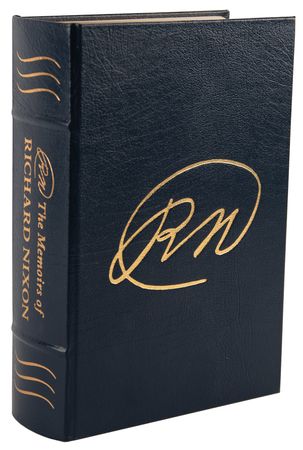 Lot #105 Richard Nixon Signed Book - The Memoirs of Richard Nixon - Image 3