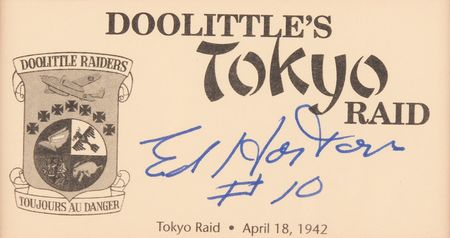 Lot #430 Doolittle Raiders (7) Signed Display - Image 2