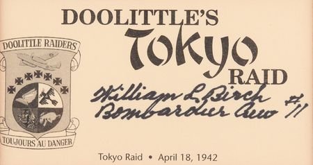 Lot #430 Doolittle Raiders (7) Signed Display - Image 3
