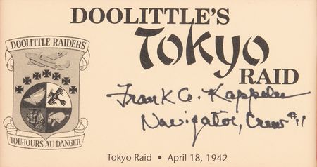 Lot #430 Doolittle Raiders (7) Signed Display - Image 4