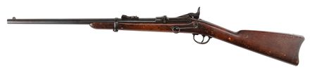 Lot #390 Unaltered 'Custer Range' Springfield US Model 1873 Trapdoor Cavalry Carbine - Image 2