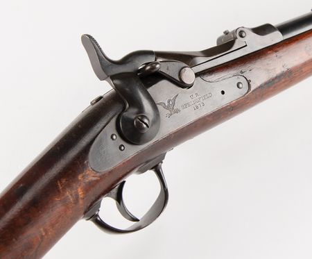 Lot #390 Unaltered 'Custer Range' Springfield US Model 1873 Trapdoor Cavalry Carbine - Image 3