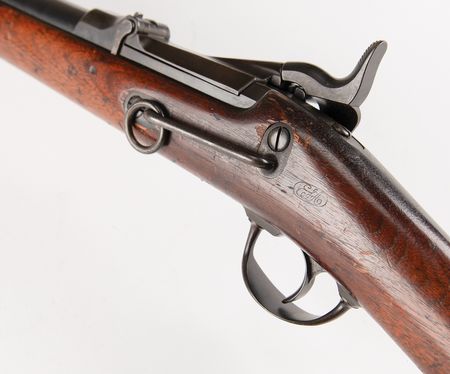 Lot #390 Unaltered 'Custer Range' Springfield US Model 1873 Trapdoor Cavalry Carbine - Image 5