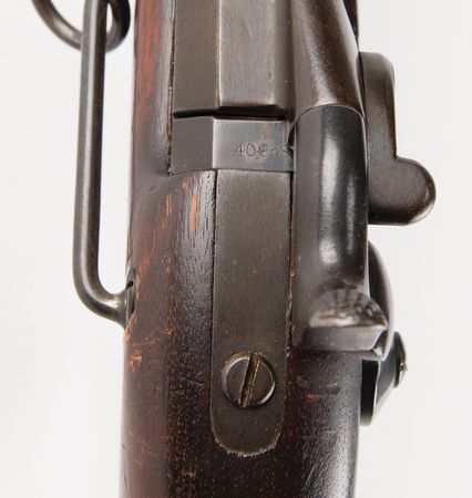 Lot #390 Unaltered 'Custer Range' Springfield US Model 1873 Trapdoor Cavalry Carbine - Image 6