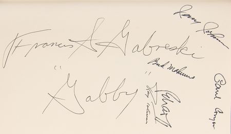 Lot #435 Fighter Pilots Signed Book - Gabby - Image 2