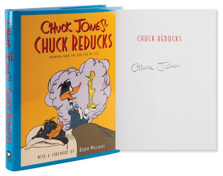 Lot #578 Chuck Jones Signed Book - Chuck Reducks - Image 1