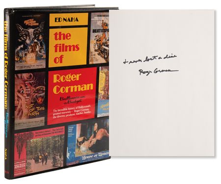 Lot #902 Roger Corman Signed Book - The Films of Roger Corman - Image 1
