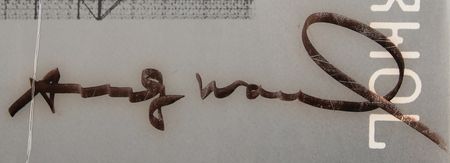 Lot #558 Andy Warhol Twice-Signed Book - America - Image 3