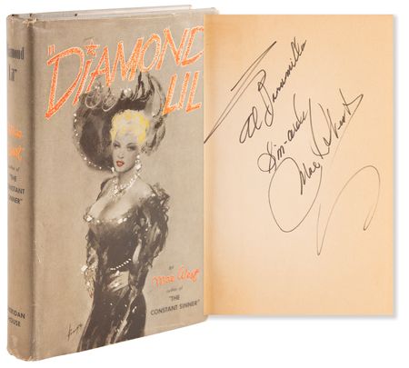 Lot #1003 Mae West Signed Book - Diamond Lil - Image 1
