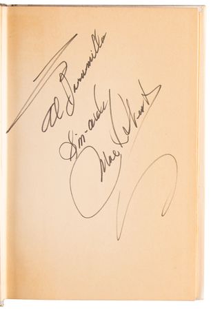 Lot #1003 Mae West Signed Book - Diamond Lil - Image 4