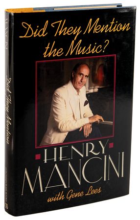 Lot #955 Henry Mancini Signed Book - Did They Mention the Music? - Image 3