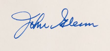 Lot #525 John Glenn Signed Book - A Memoir - Image 2