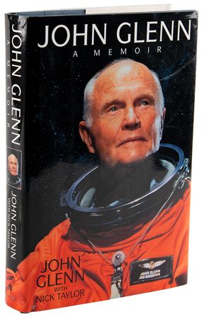 Lot #525 John Glenn Signed Book - A Memoir - Image 3