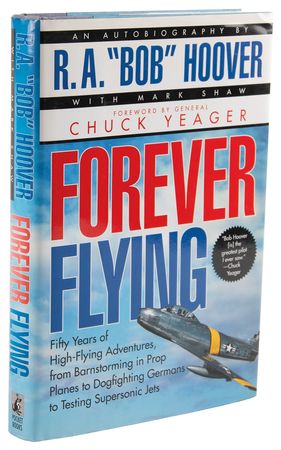 Lot #495 Bob Hoover Signed Book - Forever Flying - Image 3