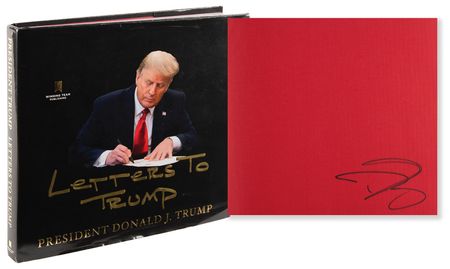 Lot #145 Donald Trump, Jr. Signed Book - Letters to Trump - Image 1