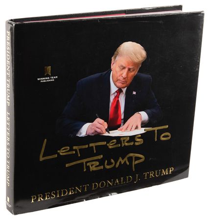 Lot #145 Donald Trump, Jr. Signed Book - Letters to Trump - Image 3