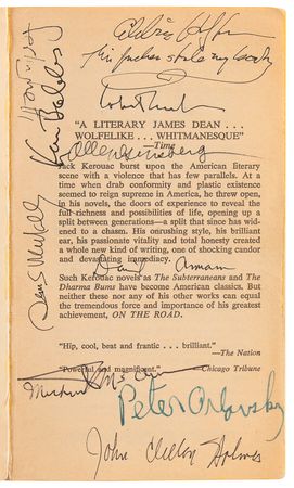 Lot #624 Beat Generation Multi-Signed (20+) Book with Kesey, Ginsberg, Burroughs, and More - Image 3