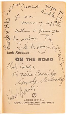 Lot #624 Beat Generation Multi-Signed (20+) Book with Kesey, Ginsberg, Burroughs, and More - Image 4