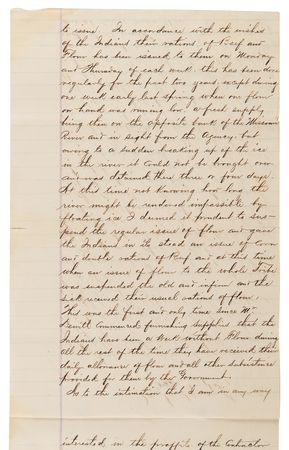 Lot #236 Sioux Indians Archive: Comprehensive Testimony Against Chief John Grass - 