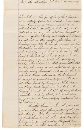 Lot #236 Sioux Indians Archive: Comprehensive Testimony Against Chief John Grass - 