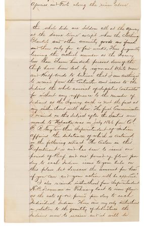 Lot #236 Sioux Indians Archive: Comprehensive Testimony Against Chief John Grass - 