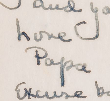 Lot #610 Ernest Hemingway Autograph Note Signed on Mary Hemingway Typed Letter Signed, re: Taxidermy Safari Trophies of a Black-Maned Lion, Impala, Kudu, and Buffalo - Image 3