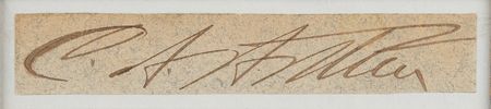 Lot #31 Chester A. Arthur Signature - Image 2