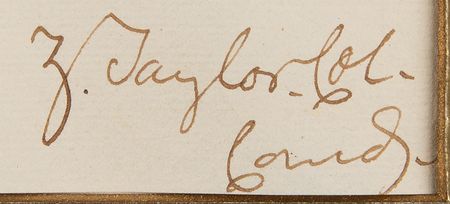 Lot #8 Zachary Taylor Document Signed - Dated to the Black Hawk War - Image 3