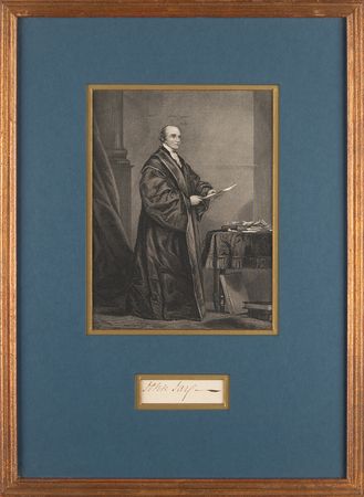 Lot #280 John Jay Signature