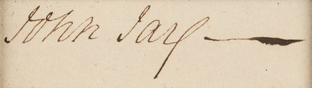 Lot #280 John Jay Signature - Image 2