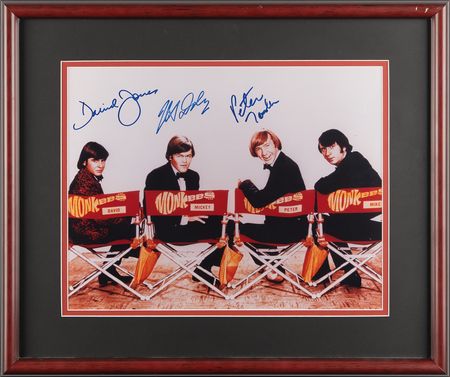 Lot #789 The Monkees Oversized Signed Photograph - Image 1