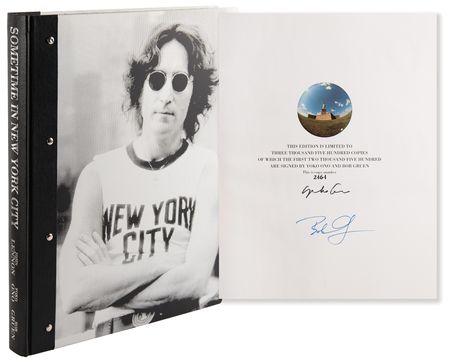 Lot #743 Beatles: Yoko Ono Signed Book - Sometime in New York City (Ltd. Ed. #2161/2500) - Image 1