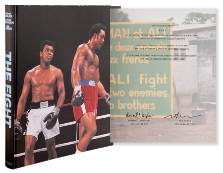 Lot #1018 Muhammad Ali: Neil Leifer and Howard Bingham Signed Book - The Fight (Ltd. Ed. #953/1974) - Image 1