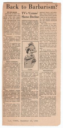 Lot #636 Ayn Rand Typed Letter Signed to Alan Jay Lerner - Image 2