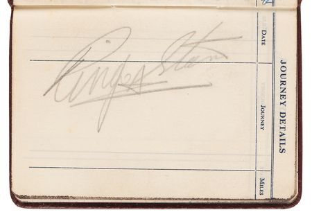 Lot #745 Beatles: Ringo Starr Signature - Image 2