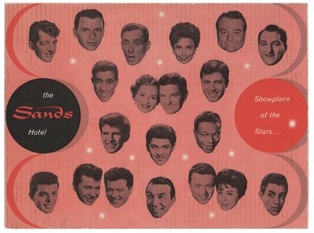 Lot #861 Rat Pack Signed Postal Card from The Sands Hotel and Casino - Frank Sinatra, Dean Martin, and Sammy Davis, Jr. - Image 3