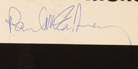 Lot #739 Beatles: Paul McCartney Signed Album - With the Beatles - Image 2