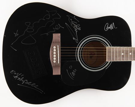 Lot #792 Oasis Signed Guitar - Image 1