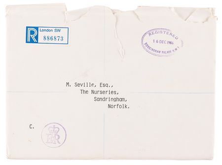 Lot #261 Princess Diana and King Charles III Signed Christmas Card (1986) - Image 3