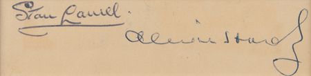 Lot #947 Laurel and Hardy Signatures - Image 2