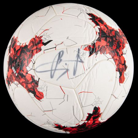 Lot #171 Volodymyr Zelenskyy Signed Soccer Ball