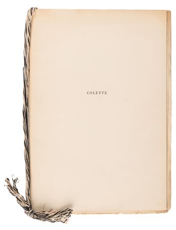 Lot #631 Colette Signed Booklet - Colette (Ltd. Ed. #25/50) - Image 3