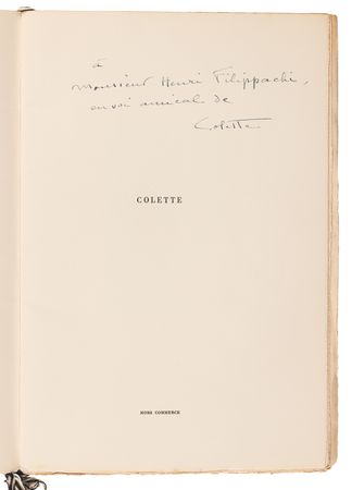 Lot #631 Colette Signed Booklet - Colette (Ltd. Ed. #25/50) - Image 4